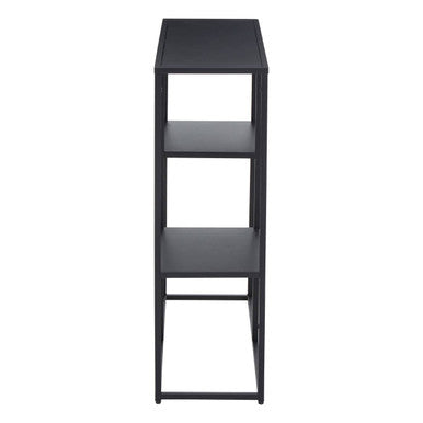 Black Metal Three Tier Shelf Unit
