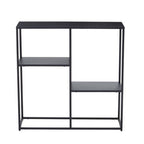 Black Metal Three Tier Shelf Unit