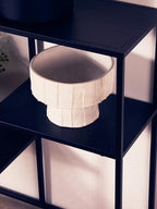 Black Metal Three Tier Shelf Unit