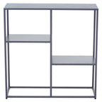 Grey Metal Three Tier Shelf Unit