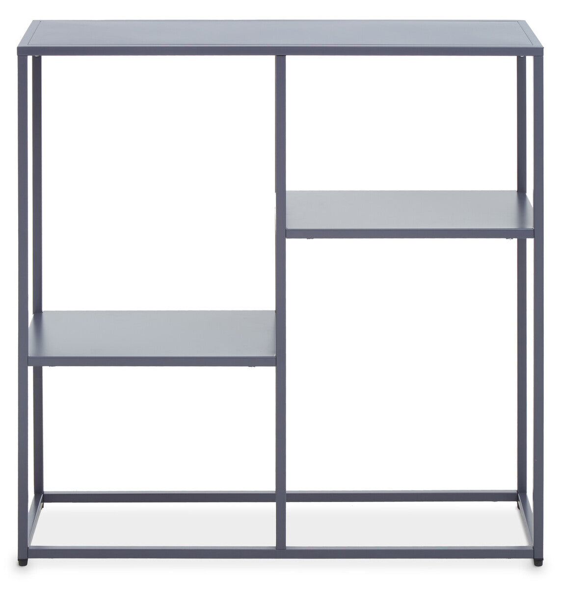 Grey Metal Three Tier Shelf Unit