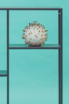 Grey Metal Three Tier Shelf Unit