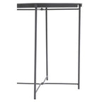 Grey Metal Round Side Table