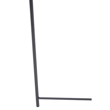 Grey Metal Round Side Table