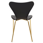 Dining Chair with Black Seat