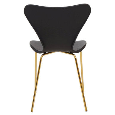 Dining Chair with Black Seat