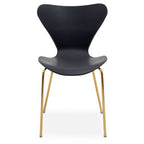 Dining Chair with Black Seat