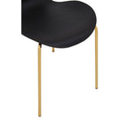 Dining Chair with Black Seat