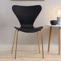 Dining Chair with Black Seat