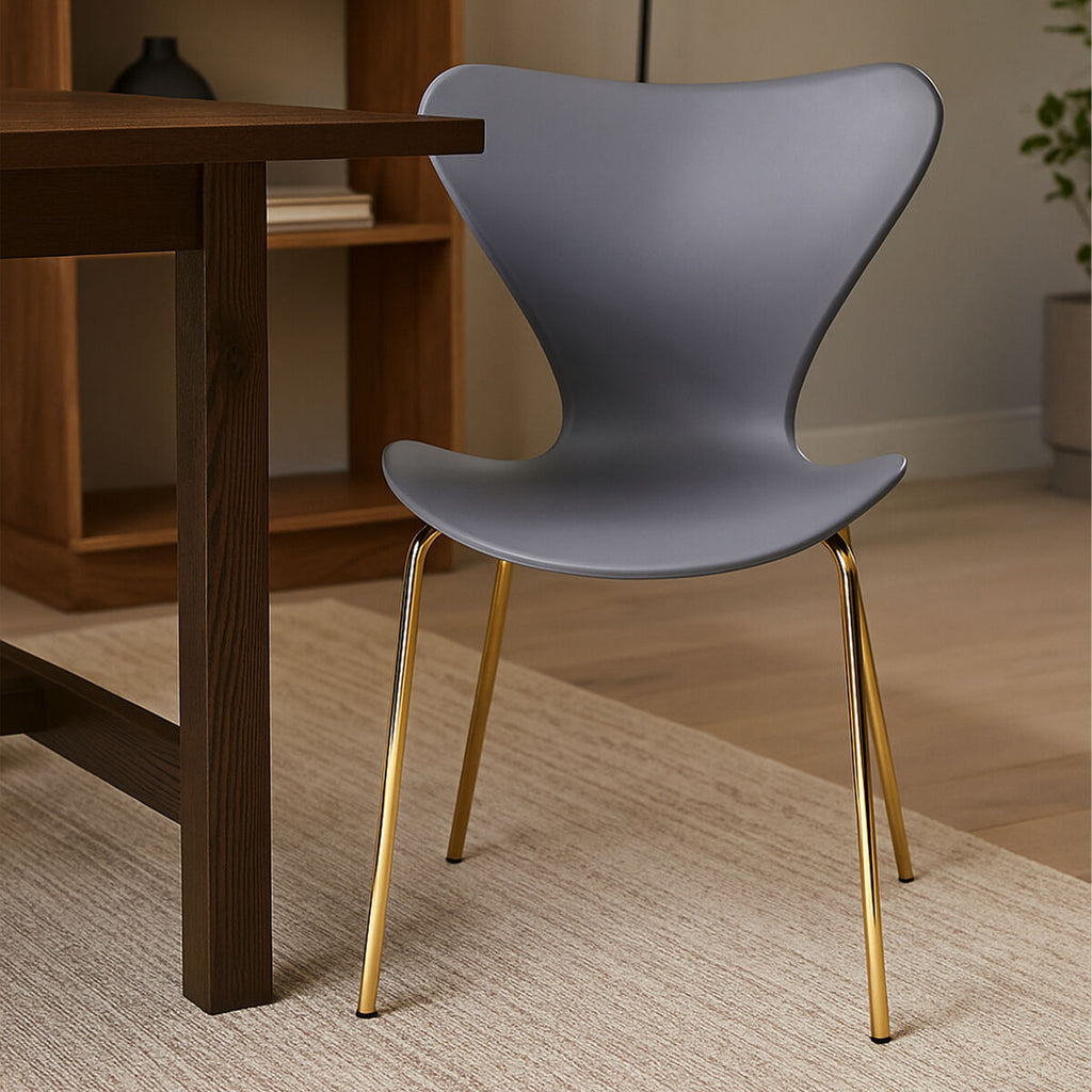 Dining Chair with Grey Seat