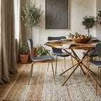 Dining Chair with Grey Seat