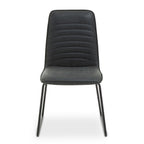 Black Leather Effect Chair