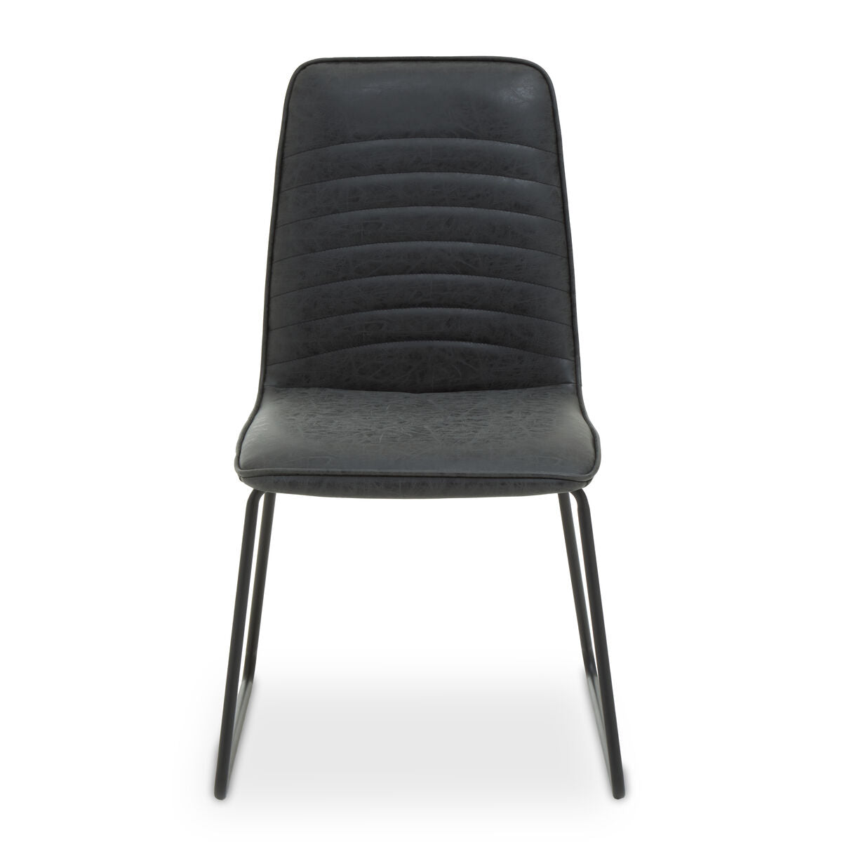 Black Leather Effect Chair