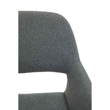 Grey and Gold Dining Chair