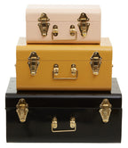 Set of Three Assorted Storage Trunks