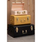 Set of Three Assorted Storage Trunks