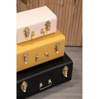 Set of Three Assorted Storage Trunks