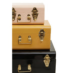 Set of Three Assorted Storage Trunks