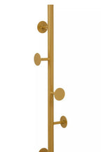 Gold and White Coat Stand