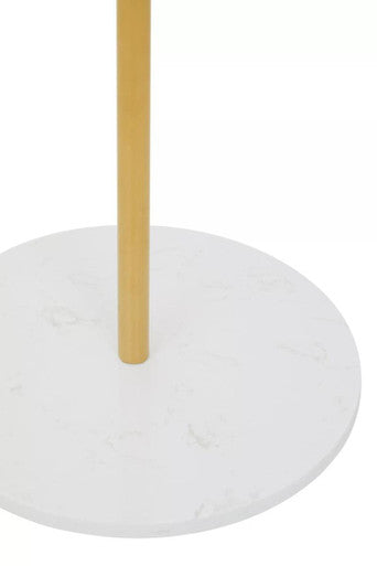 Gold and White Coat Stand
