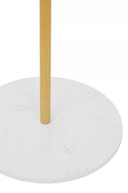 Gold and White Coat Stand