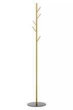 Gold and Black Coat Stand