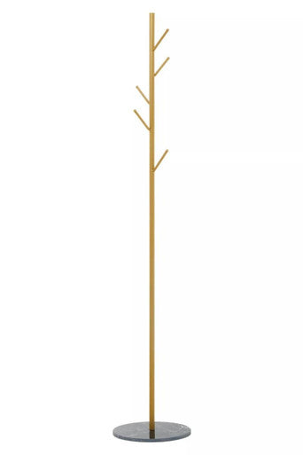 Gold and Black Coat Stand