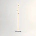 Gold and Black Coat Stand