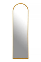 Gold Finish Floor Mirror