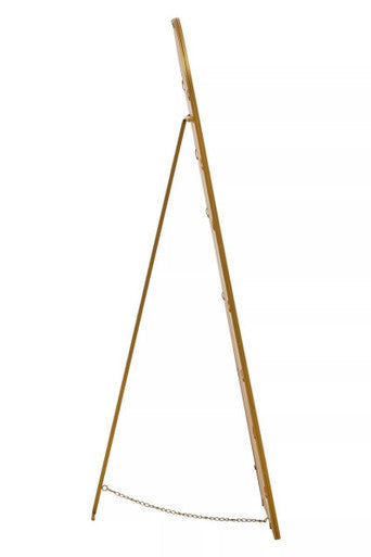 Gold Finish Floor Mirror