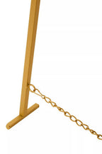 Gold Finish Floor Mirror