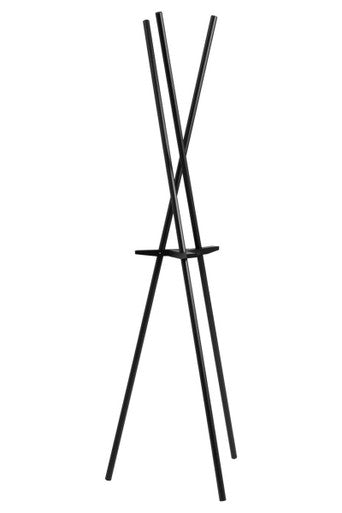 Matt Black Coat Stand