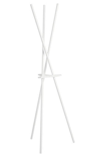 Matt White Coat Stand