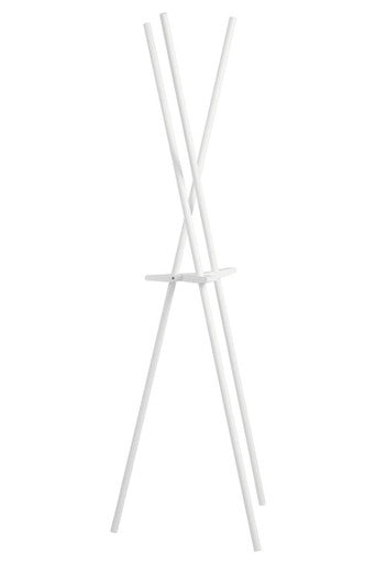 Matt White Coat Stand