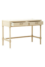 Ivory Wooden 2 Drawer Desk