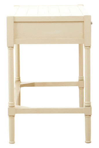 Ivory Wooden 2 Drawer Desk