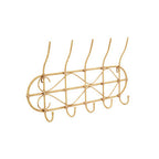 Natural Rattan Five Hook Hanger