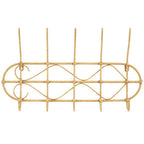 Natural Rattan Five Hook Hanger