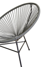 Grey 3 Piece Rattan Patio Set