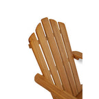 Natural Finish Wooden Slatted Chair