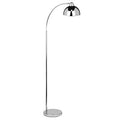 Chrome Metal Floor Lamp