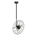 Vintage Fan Design Ceiling Light