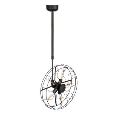 Vintage Fan Design Ceiling Light