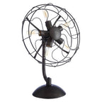 Vintage Fan Shape Table Lamp