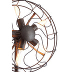 Vintage Fan Shape Table Lamp