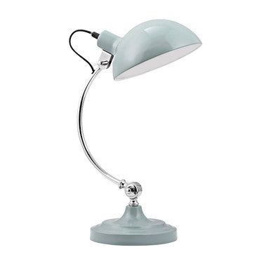 Shutter Blue Table Lamp