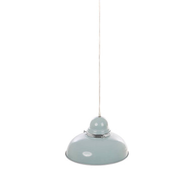 Blue Bowl Shaped Pendant Light