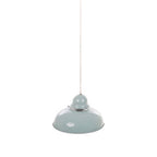 Blue Bowl Shaped Pendant Light