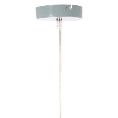 Blue Bowl Shaped Pendant Light