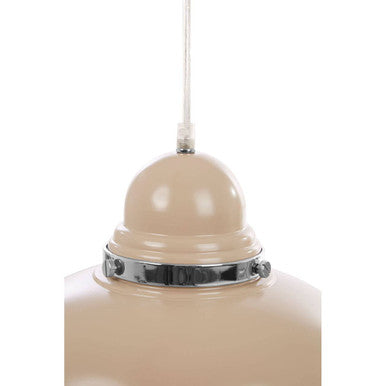 Clay Colour Bowl Shaped Pendant Light
